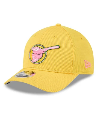 New Era Men's Yellow San Diego Padres City Connect Batting Practice 9FORTY M-Crown Adjustable Hat