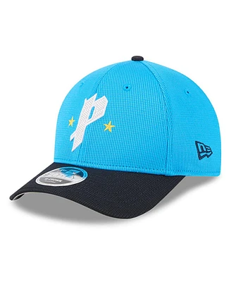 New Era Men's Neptune Blue/Navy Philadelphia Phillies City Connect Batting Practice 9FORTY M-Crown Adjustable Hat
