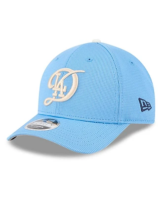 New Era Men's Light Blue Los Angeles Dodgers City Connect Batting Practice 9FORTY M-Crown Adjustable Hat