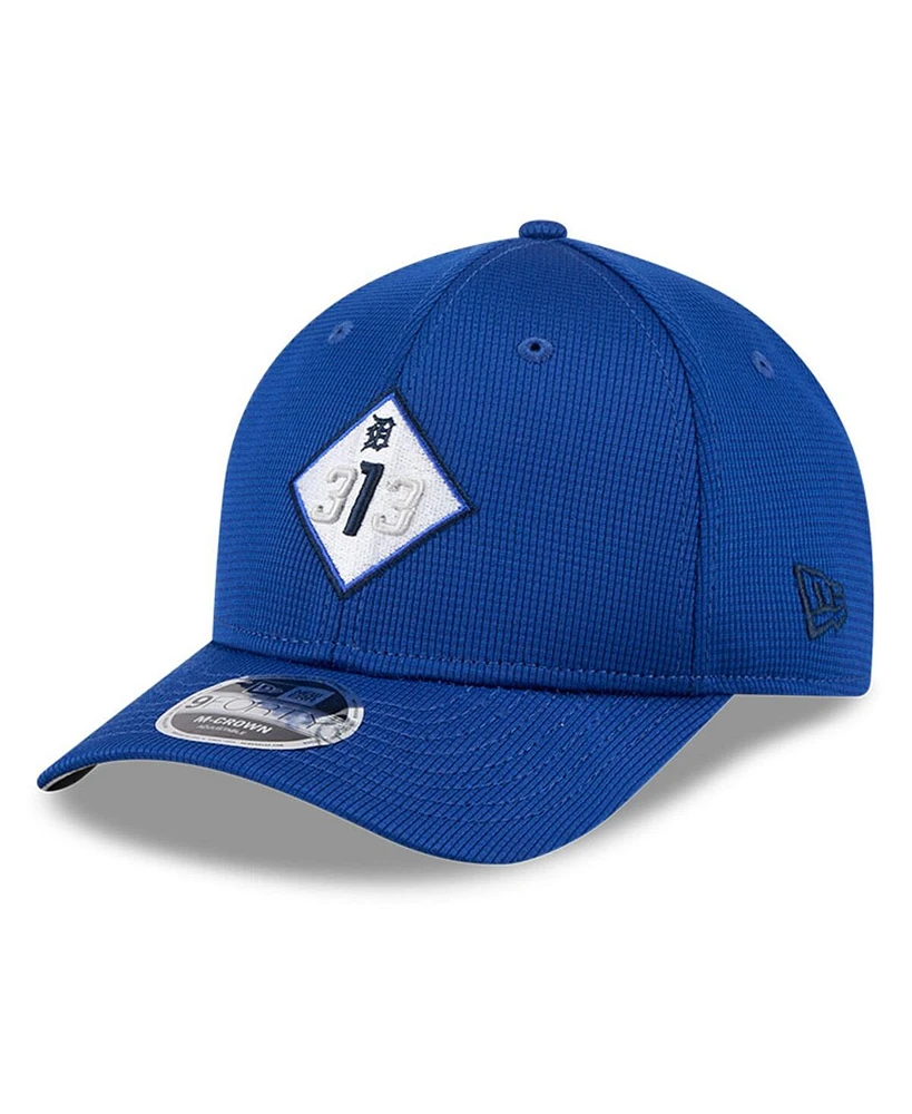 New Era Men's Blue Detroit Tigers City Connect Batting Practice 9FORTY M-Crown Adjustable Hat