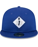 New Era Men's Blue Detroit Tigers City Connect Batting Practice 59FIFTY Fitted Hat