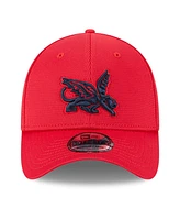 New Era Men's Red Texas Rangers City Connect Batting Practice 39THIRTY Flex Hat