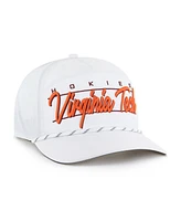 '47 Brand Men's White Virginia Tech Hokies Condor Hitch Brrr Adjustable Hat