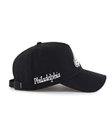 '47 Brand Men's Black Philadelphia Eagles Foundation Offside Adjustable Hat