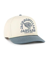 '47 Brand Men's Cream Jacksonville Jaguars Ranchero Hitch Adjustable Hat