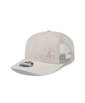 New Era Men's Stone Dallas Cowboys Flawless 9SEVENTY Stretch snap Hat