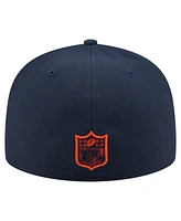 New Era Men's Navy Chicago Bears State Stitch 59FIFTY Fitted Hat
