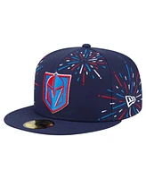 New Era Men's Navy Vegas Golden Knights Americana Fireworks 59FIFTY Fitted Hat