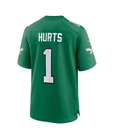 Nike Men's Jalen Hurts Kelly Green Philadelphia Eagles Super Bowl Lix 2nd Alternate Game Jersey