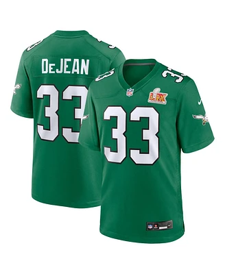 Nike Men's Cooper DeJean Kelly Green Philadelphia Eagles Super Bowl Lix 2nd Alternate Game Jersey