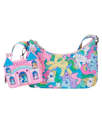 Loungefly My Little Pony All-Over Print Crossbody Handbag
