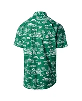 Reyn Spooner Men's Green New York Jets Throwback Pua Performance Shirt