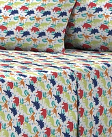 Dream Factory Dinosaur 4-Pc. Sheet Set, Full