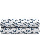 Dream Factory Sharks 4-Pc. Sheet Set, Full