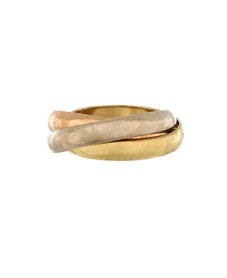 Pre-Owned Cartier Medium Trinity Ring 18K Tricolor Gold