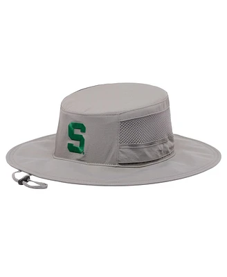 Columbia Men's Gray Michigan State Spartans Bora Bora Iii Omni-Shade Booney Hat