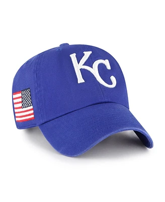 '47 Brand Men's Royal Kansas City Royals Heritage Clean Up Adjustable Hat