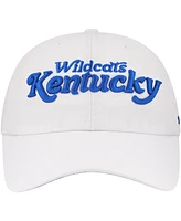 '47 Brand Women's White Kentucky Wildcats Pensacola Clean Up Adjustable Hat