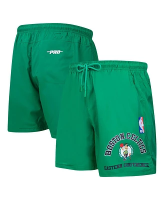 Pro Standard Men's Kelly Green Boston Celtics Area Code Shorts
