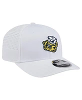 New Era Men's White Michigan Wolverines Perform Vault 9SEVENTY Stretch-Snap Hat