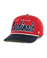 '47 Brand Men's Red St. Louis Cardinals Drop Shadow Rope Hitch Adjustable Hat