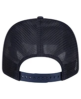 New Era Men's Navy Auburn Tigers Primary 9SEVENTY Trucker Stretch-Snap Hat