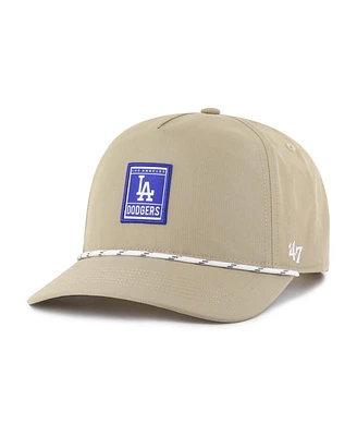 '47 Brand Men's Khaki Los Angeles Dodgers Cozumel Hitch Adjustable Hat
