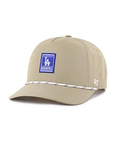 '47 Brand Men's Khaki Los Angeles Dodgers Cozumel Hitch Adjustable Hat