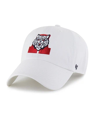 '47 Brand Men's White Arizona Wildcats Vault Clean Up Adjustable Hat