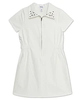 Speechless Big Girls Knee-length Short Sleeve Shirt Collar Dress