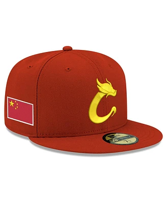 New Era Men's Red China Baseball 2026 World Baseball Classic 59FIFTY Fitted Hat