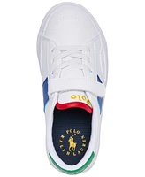 Polo Ralph Lauren Toddler Girls Ryley Fastening Strap Casual Sneakers from Finish Line