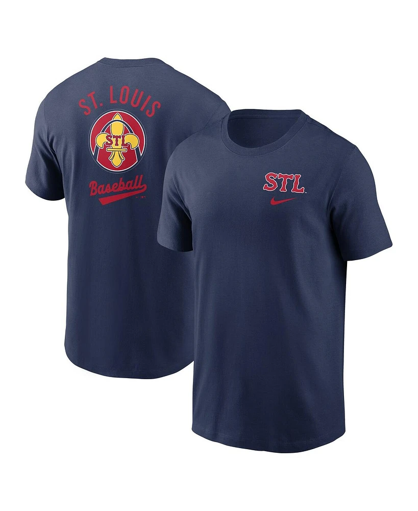 Nike Men's Navy St. Louis Cardinals 2025 City Connect T-Shirt