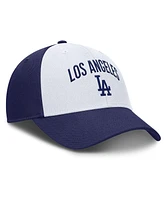 Nike Men's White/Royal Los Angeles Dodgers Club Performance Adjustable Hat