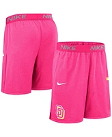 Nike Men's Pink San Diego Padres Authentic Collection City Connect Performance Knit Shorts