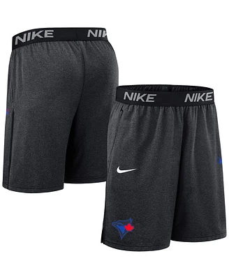 Nike Men's Black Toronto Blue Jays Authentic Collection City Connect Performance Knit Shorts