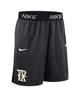 Nike Men's Black Texas Rangers Authentic Collection City Connect Performance Knit Shorts
