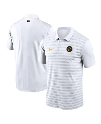 Nike Men's White Pittsburgh Pirates Authentic Collection City Connect Victory Performance Polo Shirt