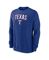 Nike Men's Royal Texas Rangers Pullover Sweatshirt