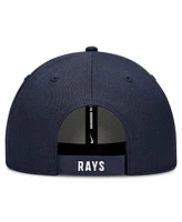 Nike Men's White/Navy Tampa Bay Rays Club Performance Adjustable Hat
