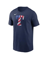 Nike Men's Navy Texas Rangers Americana T-Shirt