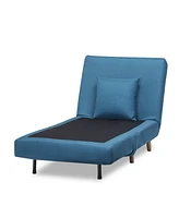 Gold Sparrow 30.7" Polyester Jamie Convertible Chair Bed, Created for Macy's