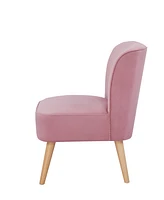 Gold Sparrow 21.75" Polyester Finch Accent Chair, Created for Macy's