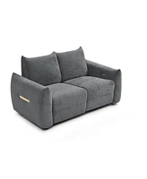 Power Lift loveseat, Usb power. Home Theater Seat, Upholstered primary living space Furniture,Sleeper Couch,Linen