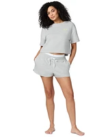 Gap Women's Short-Sleeve French Terry Pajama Set