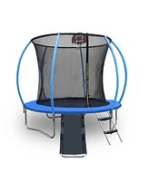 8FT Trampoline with Enclosure