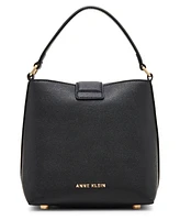 Anne Klein Covered Buckle Mini Bucket Bag