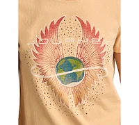 Lucky Brand Women's Cotton Journey Wings Graphic T-Shirt