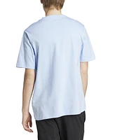 adidas Men's Slide Regular-Fit Embroidered Graphic Pocket T-Shirt