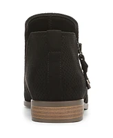 Dr. Scholl's Women's Reverie Block Heel Zip Short Boots